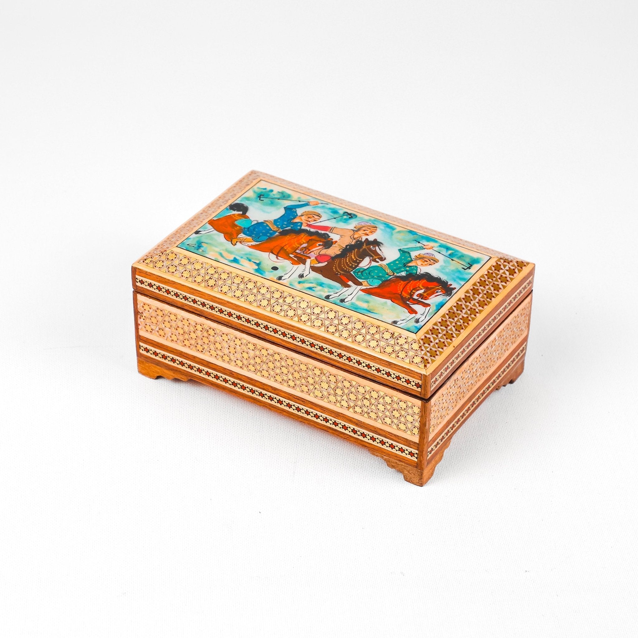 Slim Box Set - Wire Khatam with Inner Strap - Tashir Premium - Size 3 - Meraas Gallery