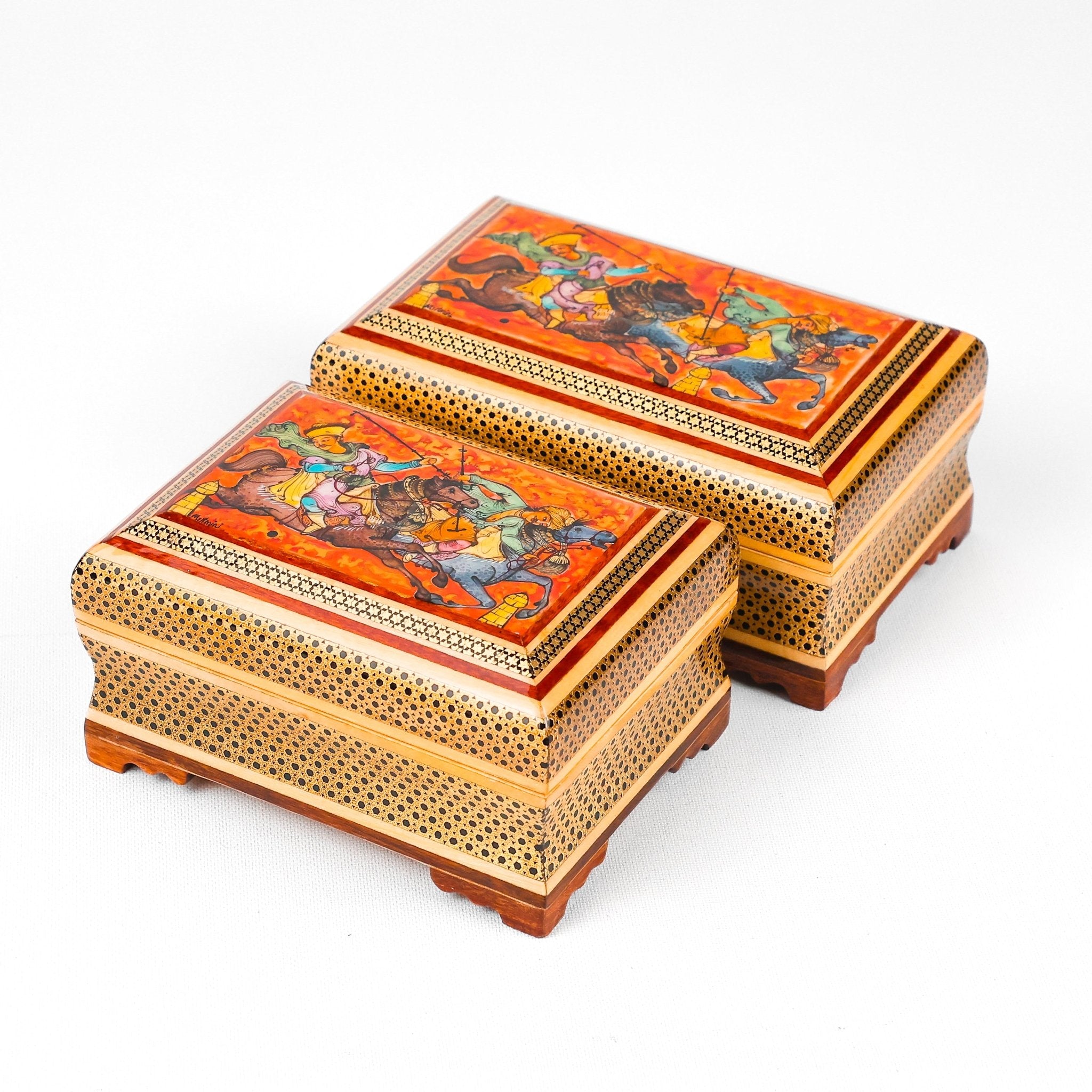 Bowl Box - Wire Khatam - Size 20 - Eylat Design - Size 2 - Meraas Gallery