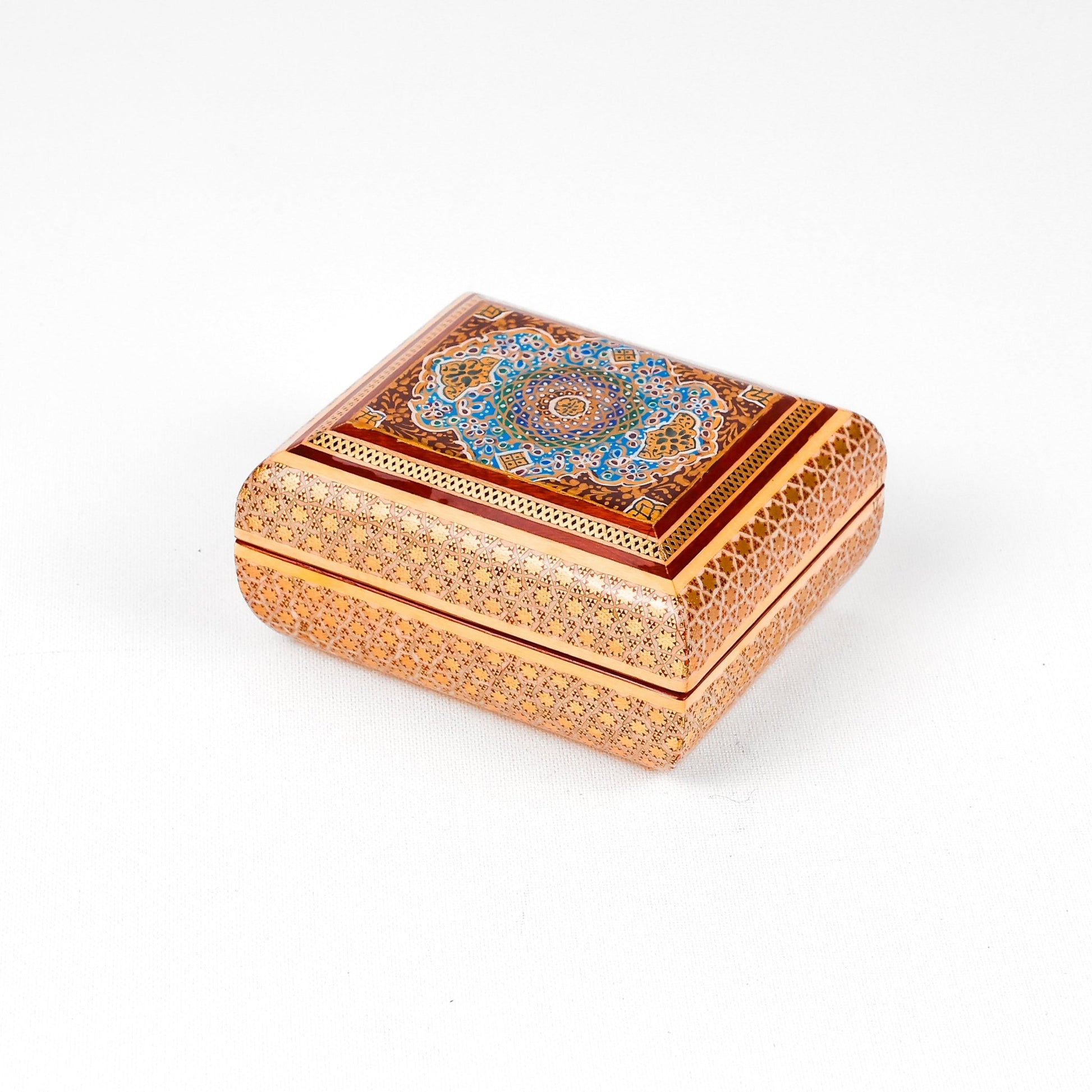 Full Glass Box - Premium - Tazhib Lid - Size 1 - Meraas Gallery