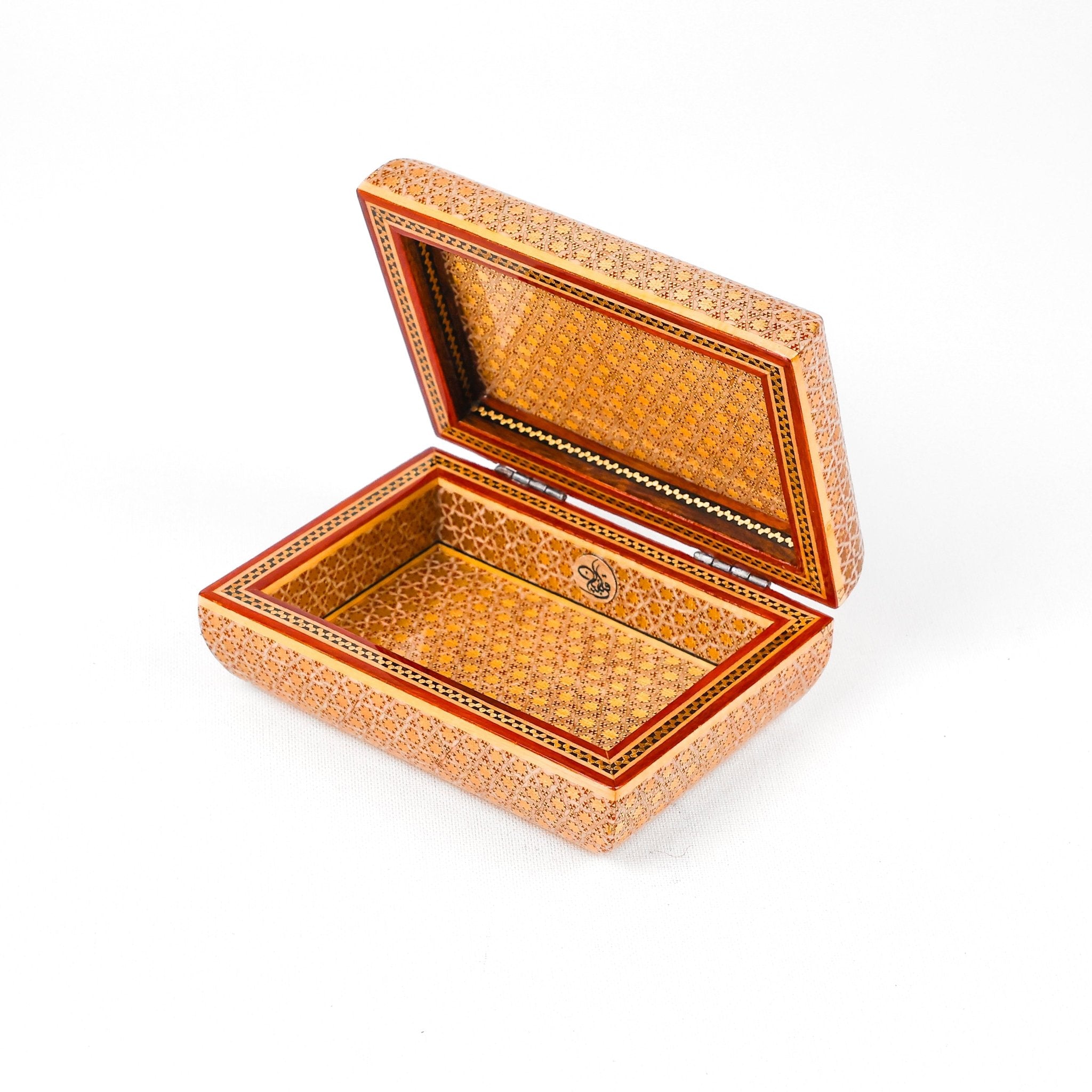 Full Glass Box - Premium - Tazhib Lid - Size 2 - Meraas Gallery