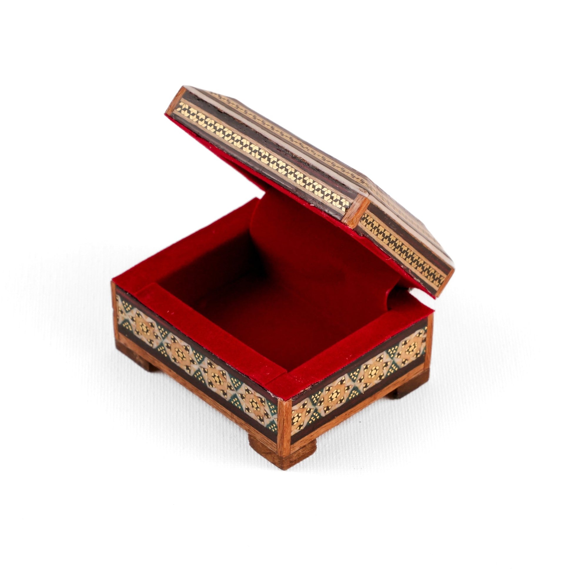 Coin Box - Regular - Inner Velvet - Tazhib Lid - Meraas Gallery