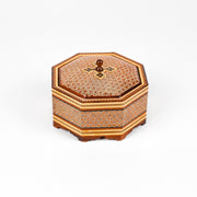 Candy Dish - 8 - Sided - Khatam Glass Premium - Inner Beech - Toranj Lid - Size 1 - Meraas Gallery