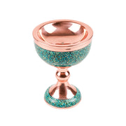 Sangab Bowl - Size 24 - Turquoise Inlay - Meraas Gallery