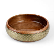 Bowl - Size 25 - Walnut Wood - Meraas Gallery