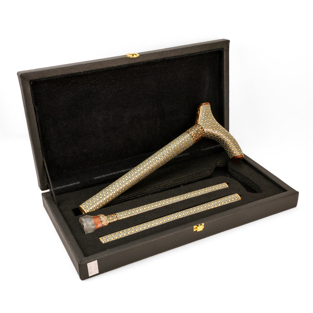 Cane - Two-Piece - Full Bone Khatam - Premium - Architect Style