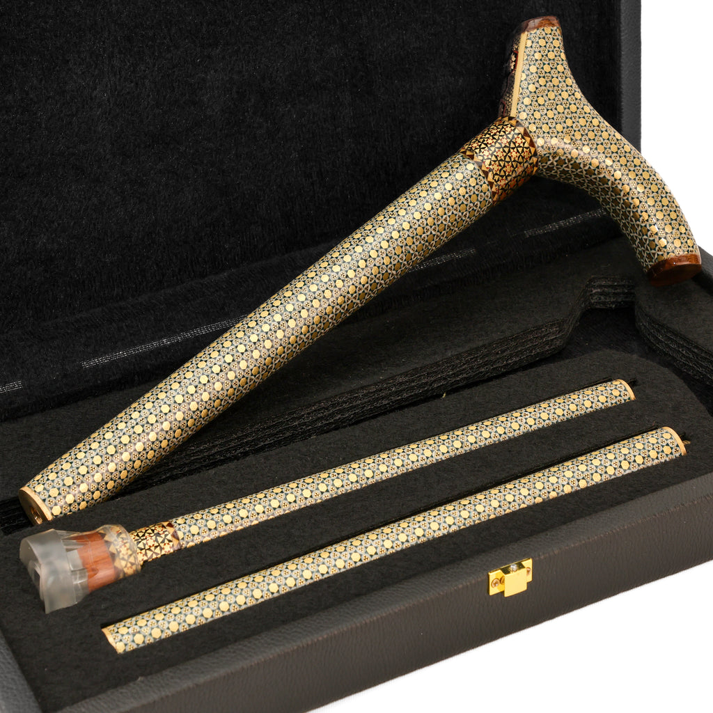 Cane - Two-Piece - Full Bone Khatam - Premium - Architect Style