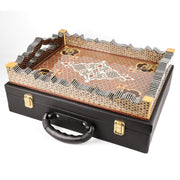Tray - Rectangular - Full Khatam - Interior with Lattice Design - Meraas Gallery