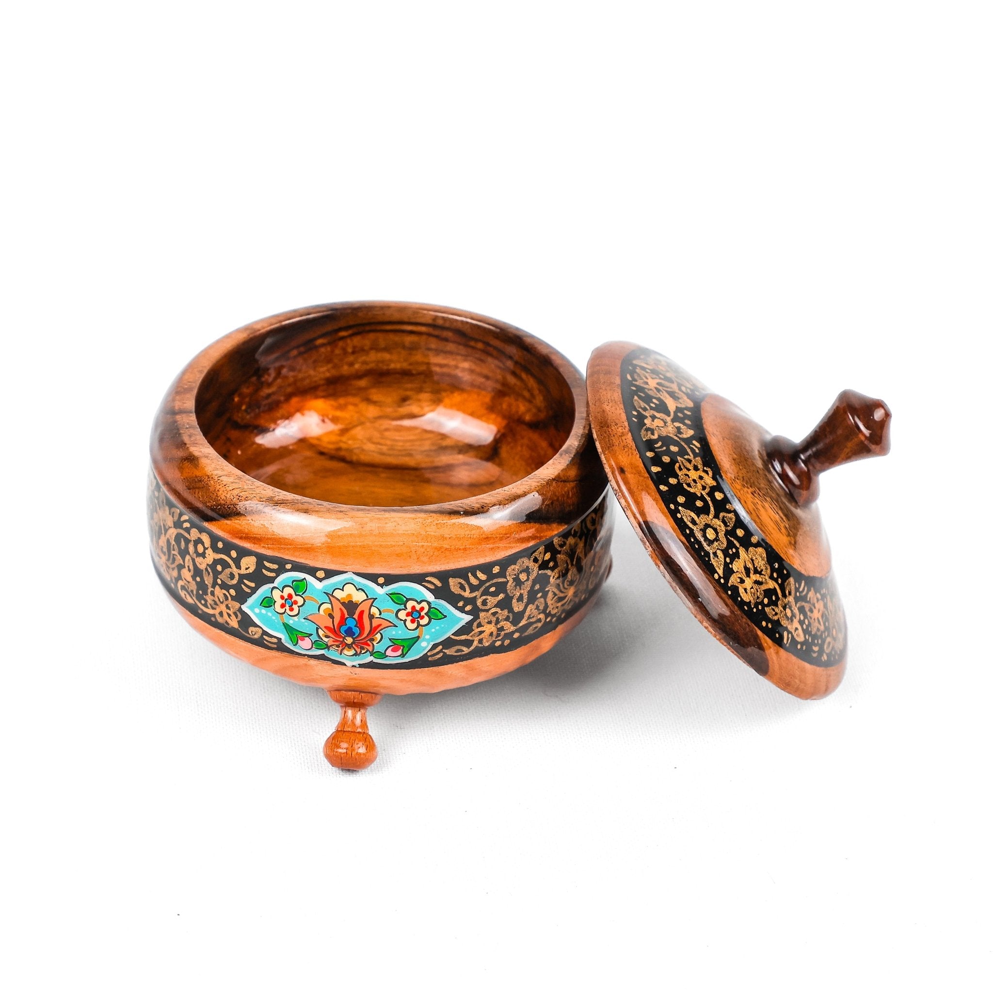 Candy Dish - Size 1 - Wooden - Pardaz Design - Meraas Gallery