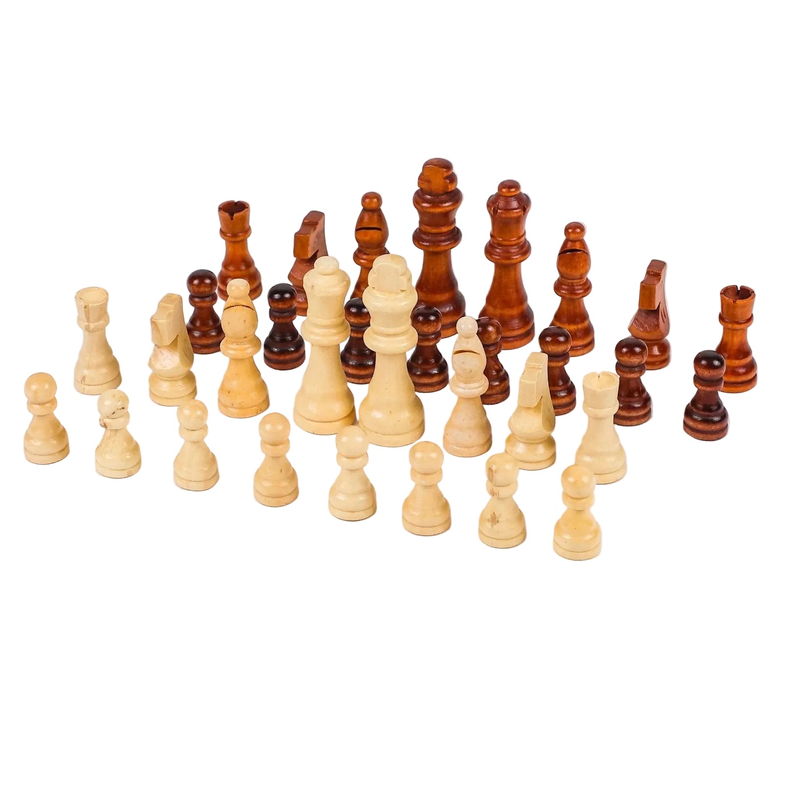 Chess Pieces - Wooden - Size 3 - Meraas Gallery