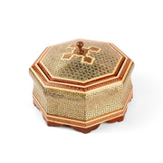 Candy Dish - 8 - Sided - Star Khatam - Embossed Toranj Design - Size 2 - Meraas Gallery