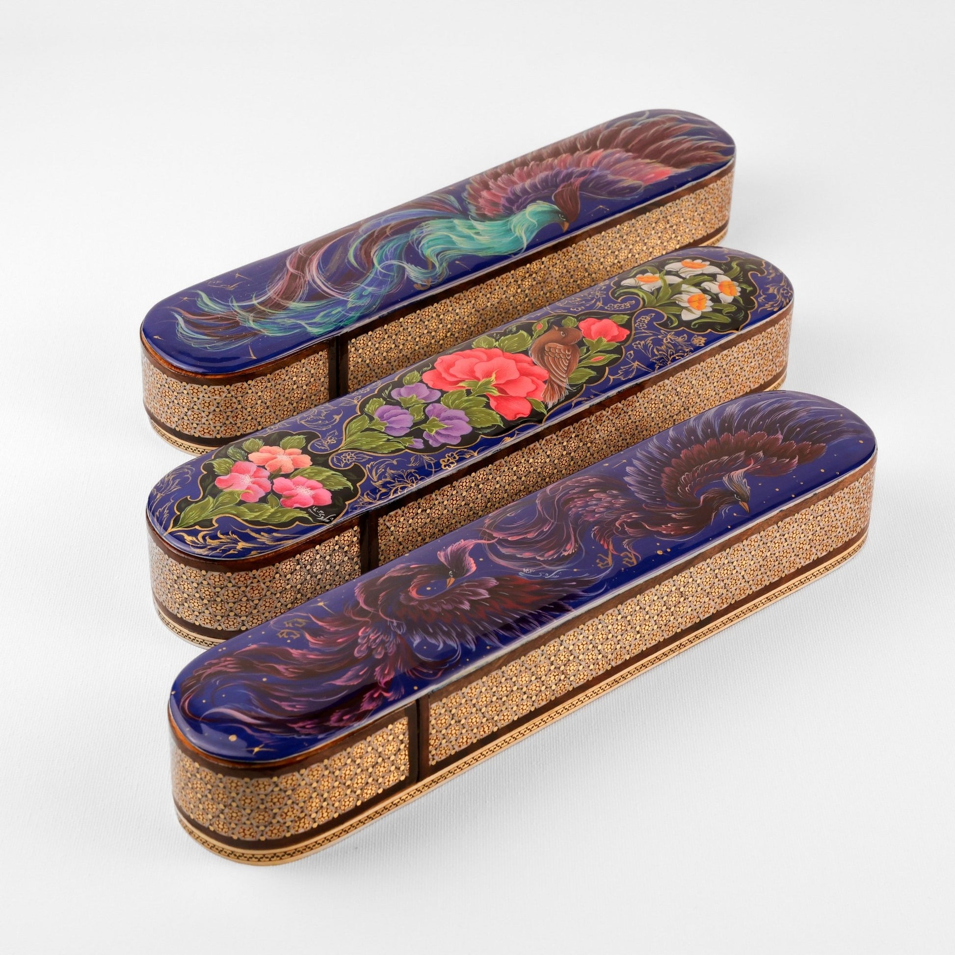 Sliding Pen Case - Size 30 - Khatam Design - Meraas Gallery