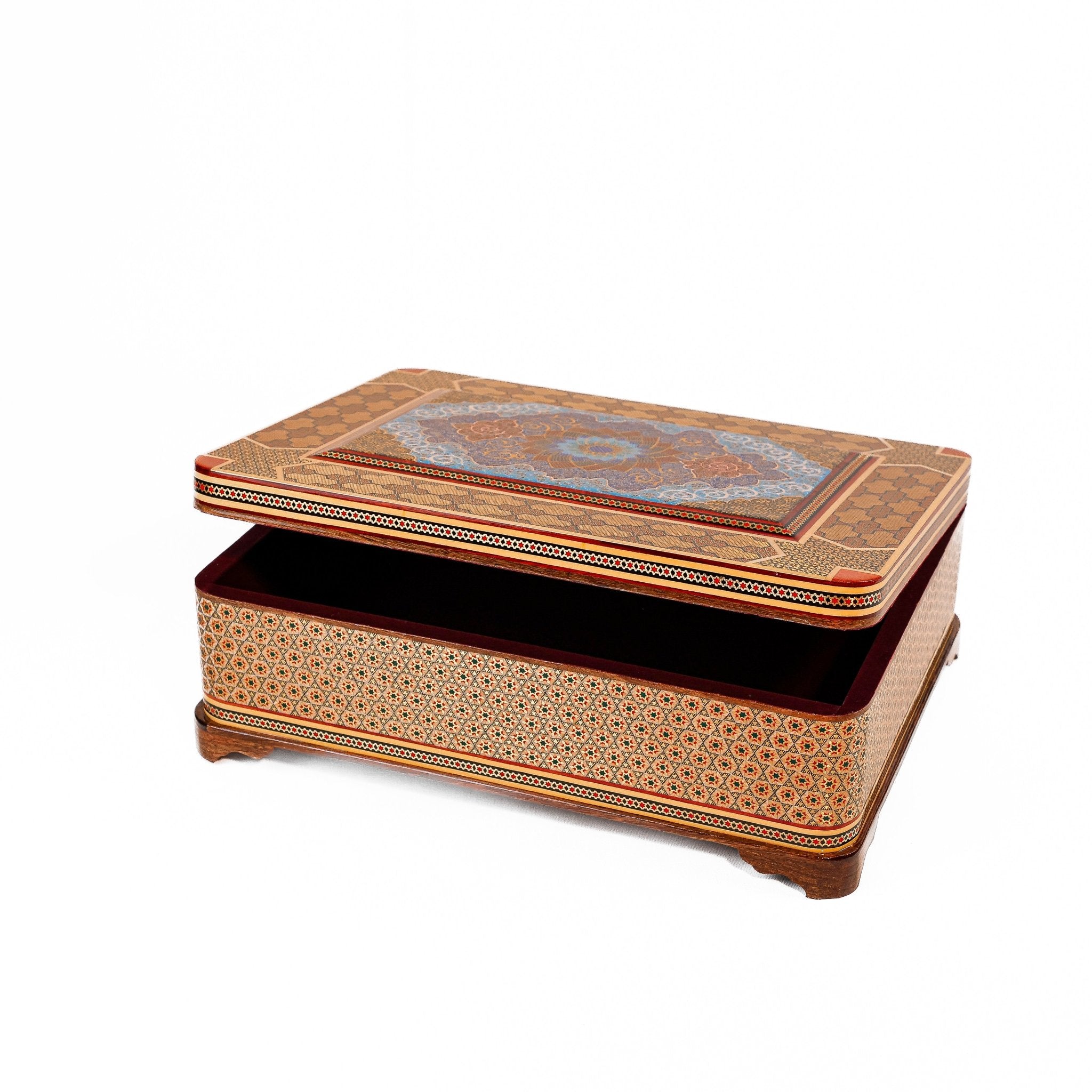 Quran Box – Size 30×40 – Round Edge – Fabric Interior - Meraas Gallery