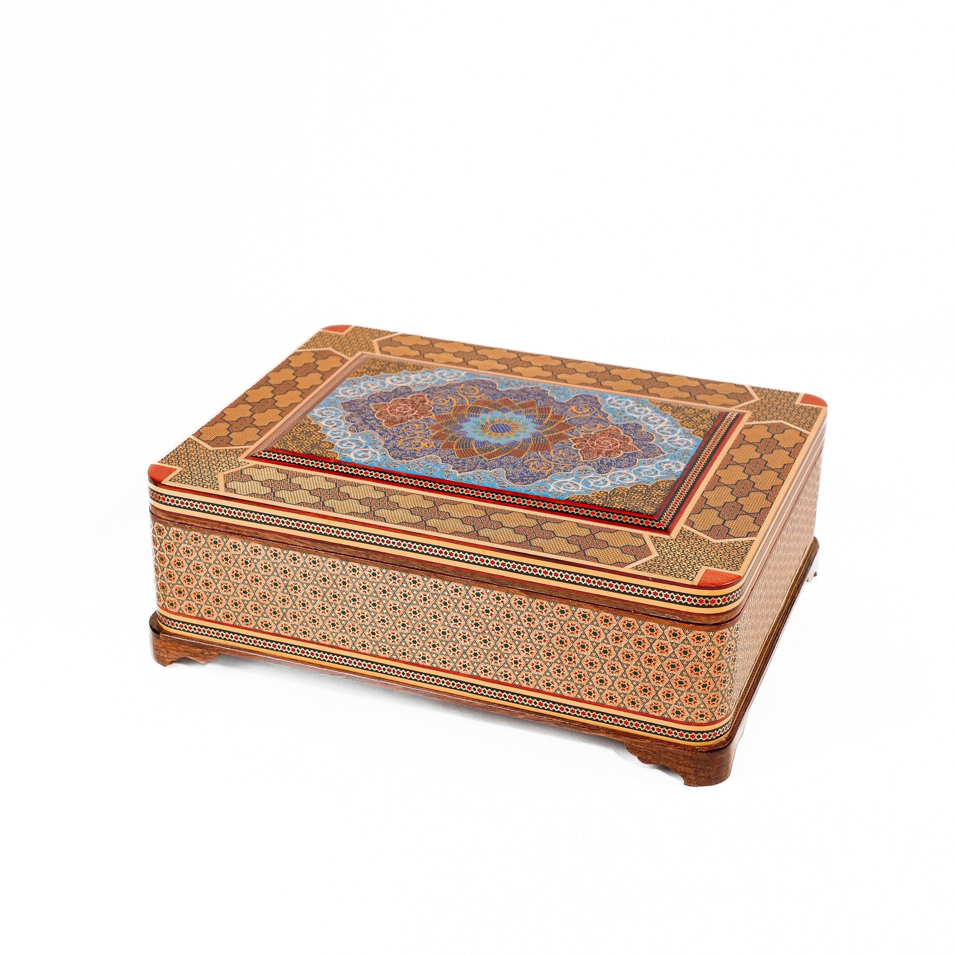 Quran Box – Size 30×40 – Round Edge – Fabric Interior - Meraas Gallery
