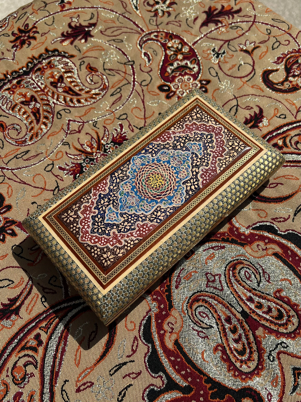 Jewelery Box Premium Khatam Double Sided Painting