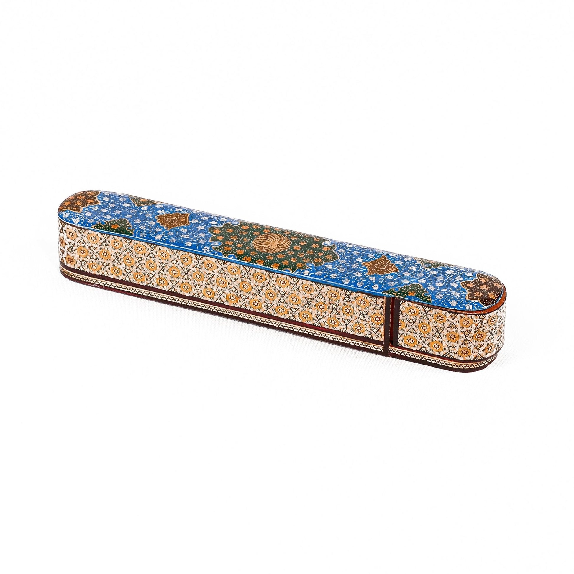 Pen Case – Size 30 – Tazhib Painting - Meraas Gallery