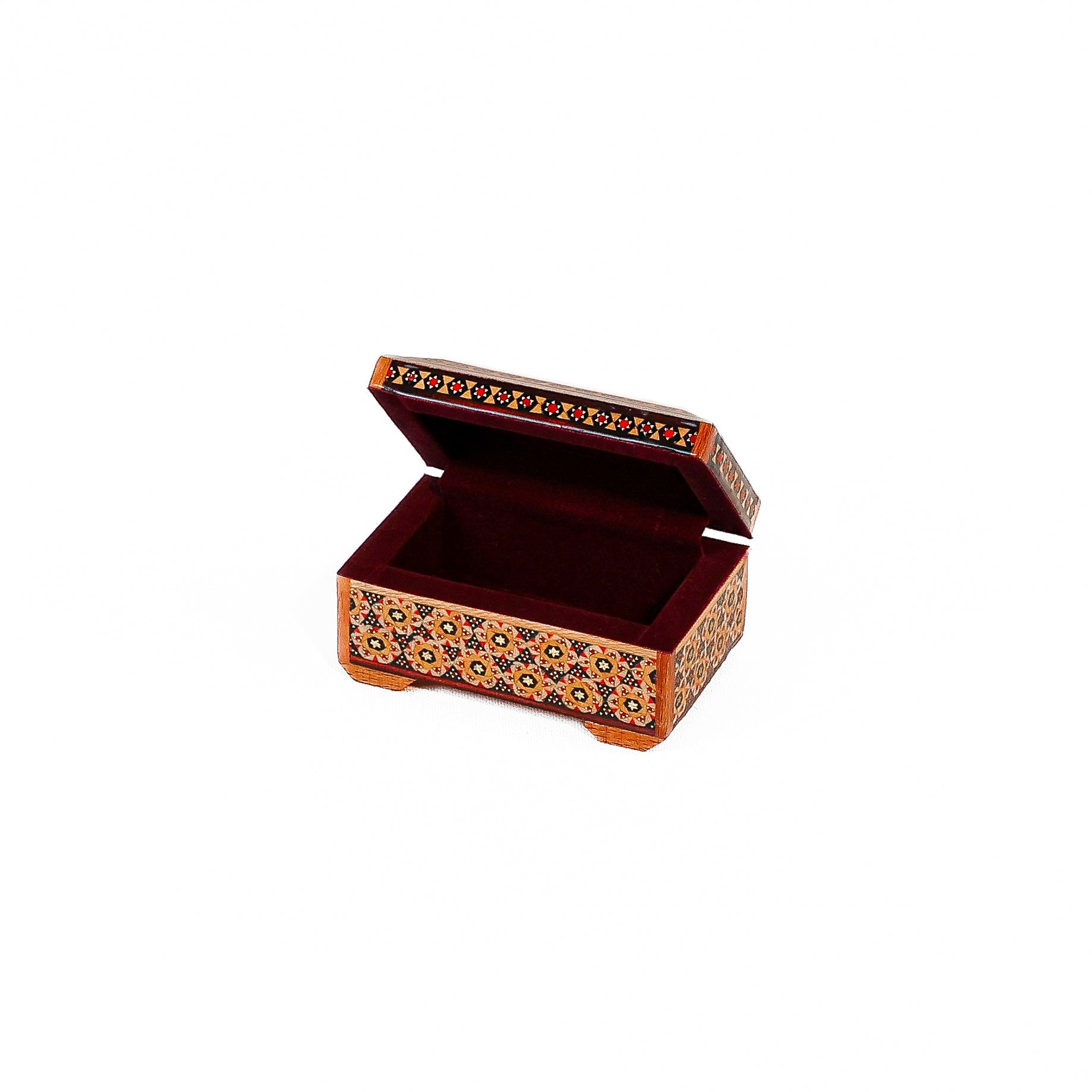Coin Holder with Hinge – Inside Velvet – Eslimi Studded Design - Meraas Gallery