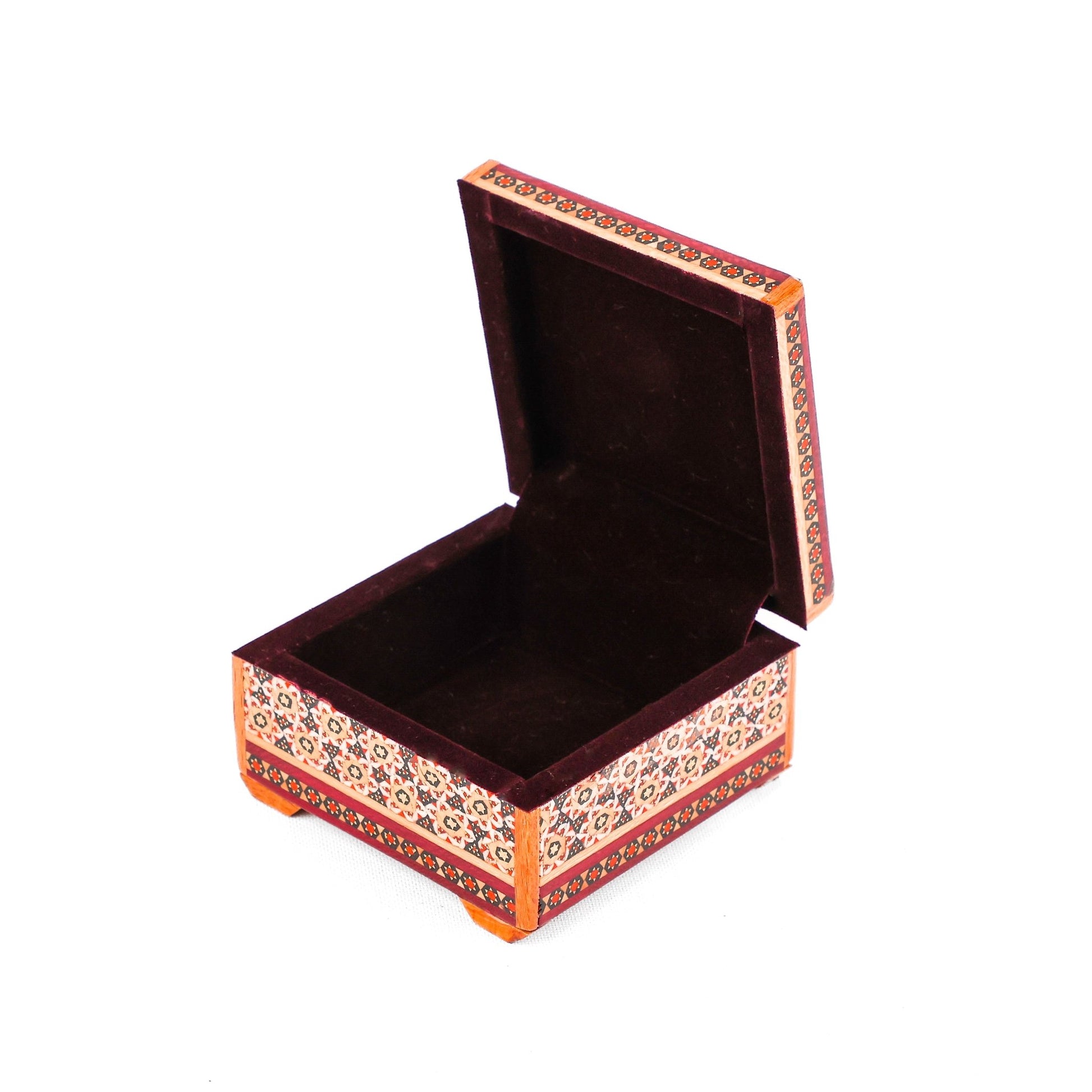 Coin Box – Khatam with Miniature Painting - Meraas Gallery
