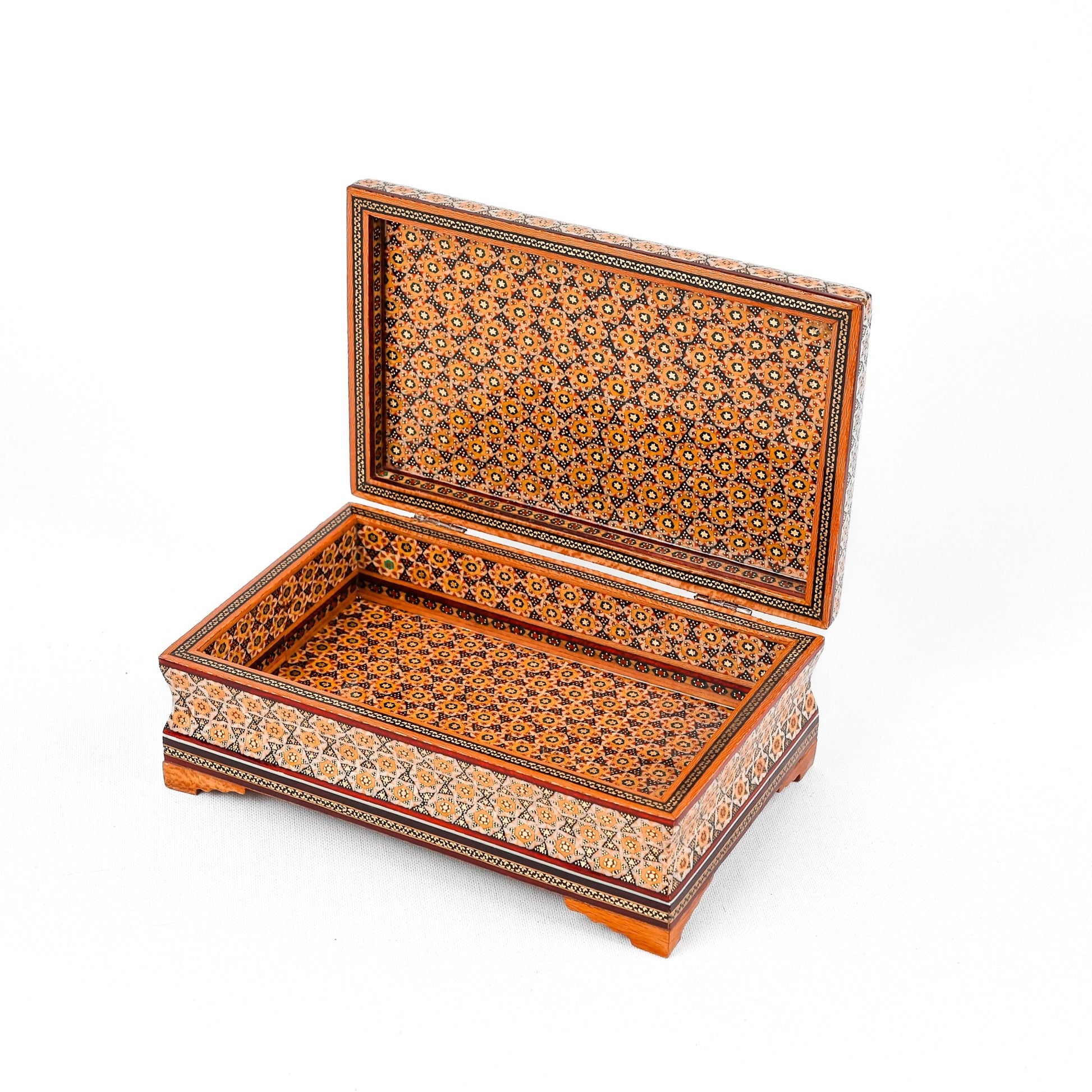 Side - Bowl Box – Inside Khatam – Eslimi Studded Design - Meraas Gallery
