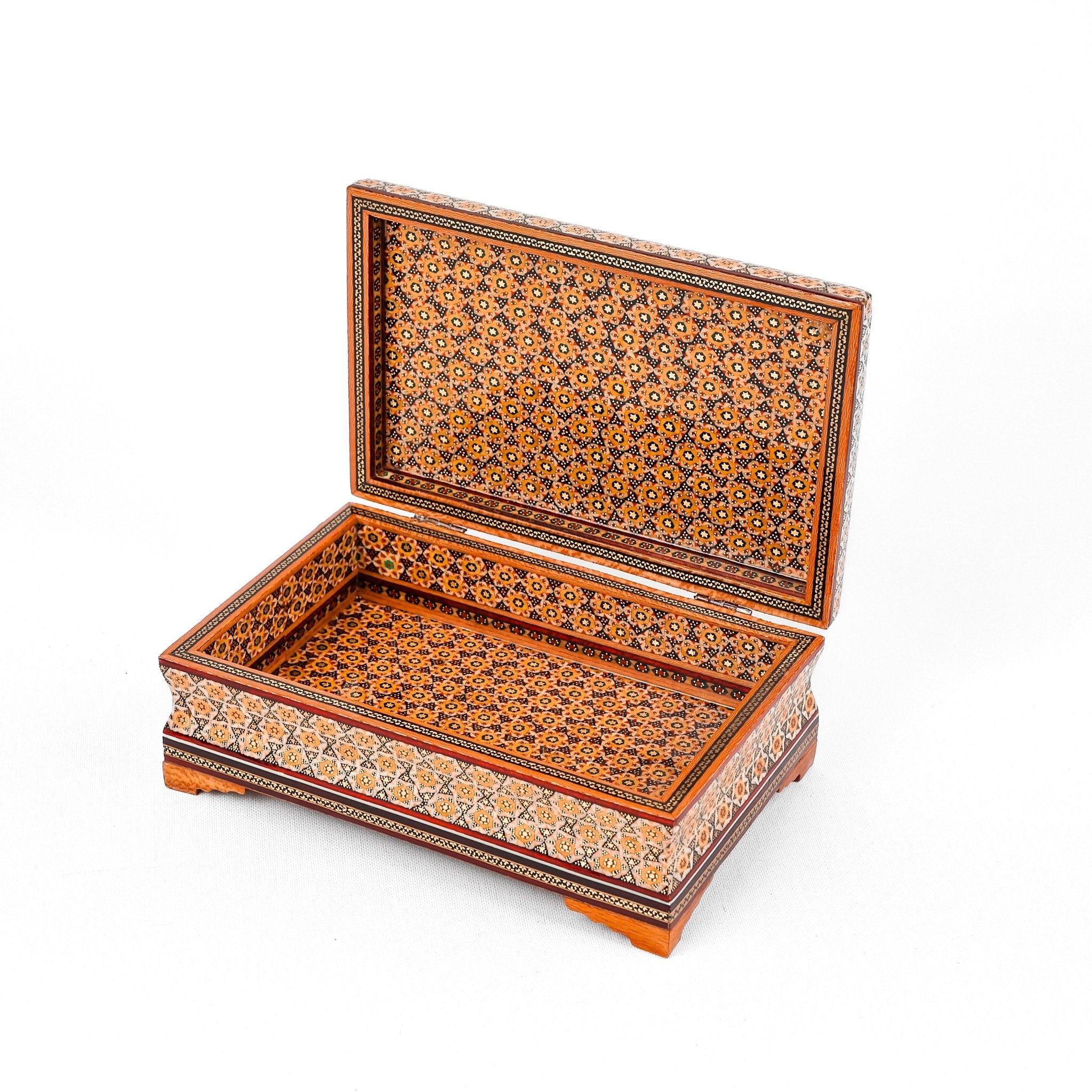 Side - Bowl Box – Inside Khatam – Eslimi Studded Design - Meraas Gallery