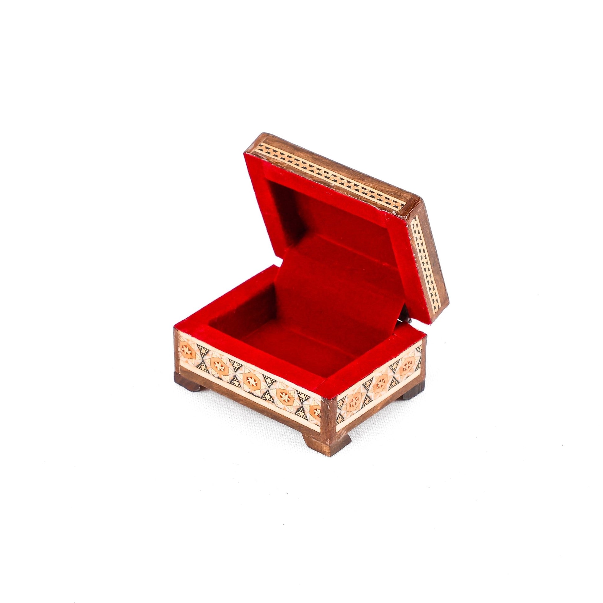 Coin Box with Hinge – Inside Velvet - Meraas Gallery