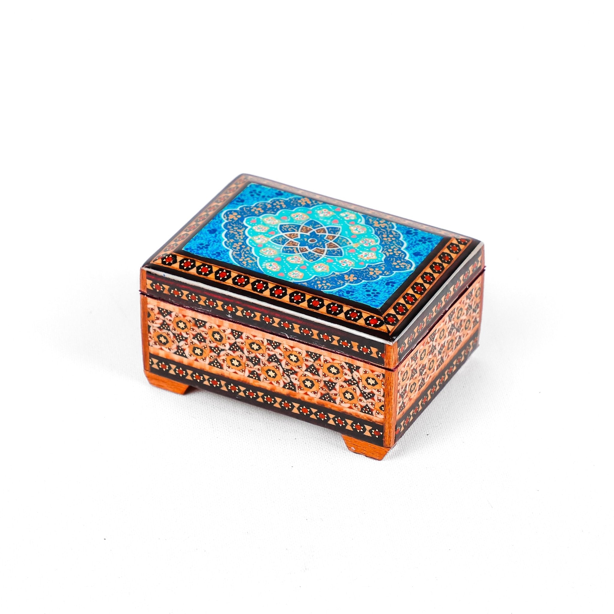 Jewelry Box – Size 8×11 – Regular Tazhib Design - Meraas Gallery