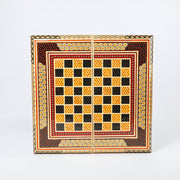 Backgammon & Chess Board – Size 40 – Column Frame – Full Khatam Design - 03 - Meraas Gallery