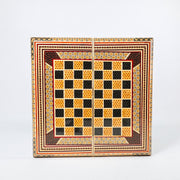 Backgammon & Chess Board – Size 40 – Column Frame – Full Khatam Design - 05 - Meraas Gallery