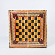 Backgammon & Chess Board – Size 40 – Column Frame – Full Khatam Design - 06 - Meraas Gallery
