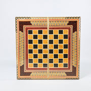 Backgammon & Chess Board – Size 40 – Column Frame – Full Khatam Design - 07 - Meraas Gallery