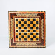 Backgammon & Chess Board – Size 40 – Column Frame – Full Khatam Design - 10 - Meraas Gallery