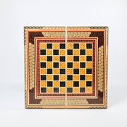 Backgammon & Chess Board – Size 40 – Column Frame – Full Khatam Design - 11 - Meraas Gallery