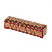 Pen Case – Size 25 – Bone Type – Inside Velvet – Khatam Design - Meraas Gallery