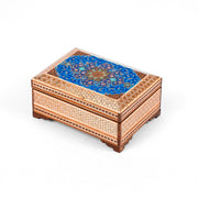 Flat - Side Box – Premium Glass – Inside Beechwood – Outer Tazhib - Size 2 - Meraas Gallery