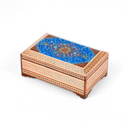 Flat - Side Box – Premium Glass – Inside Beechwood – Outer Tazhib - Size 3 - Meraas Gallery