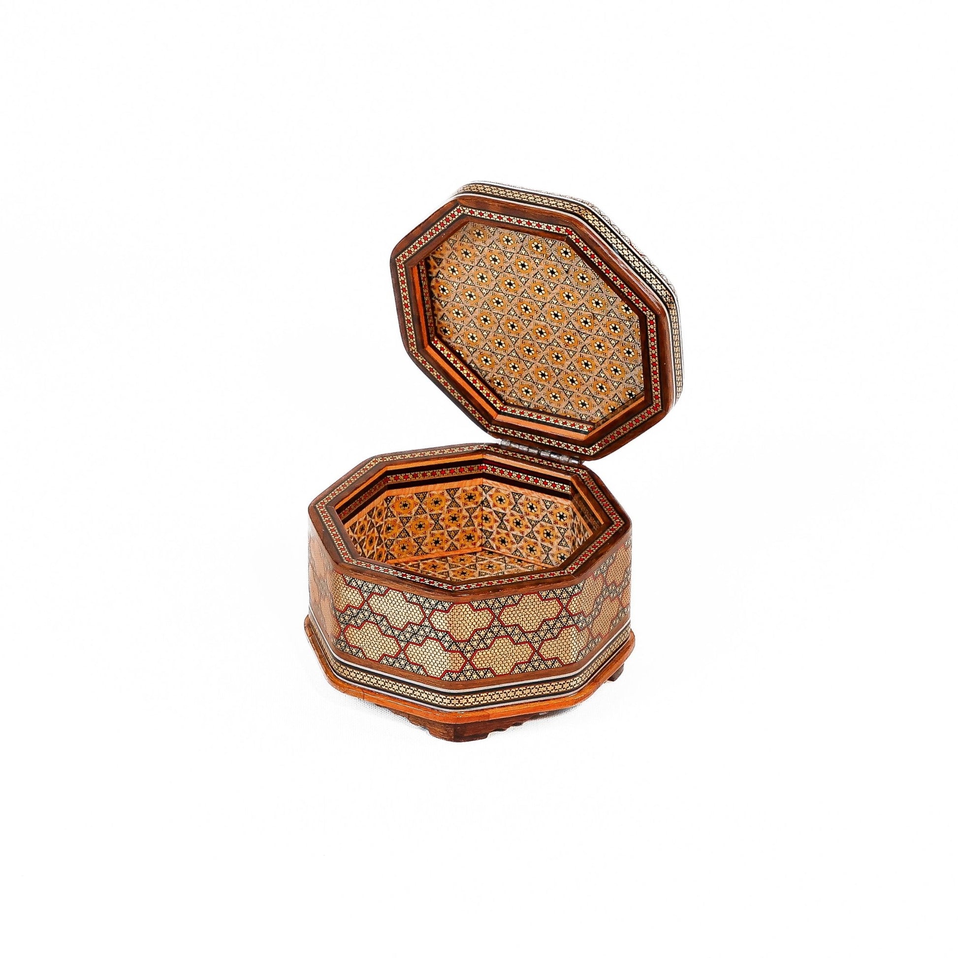 8 - Sided Khatam Box – Full Khatam Design - Meraas Gallery