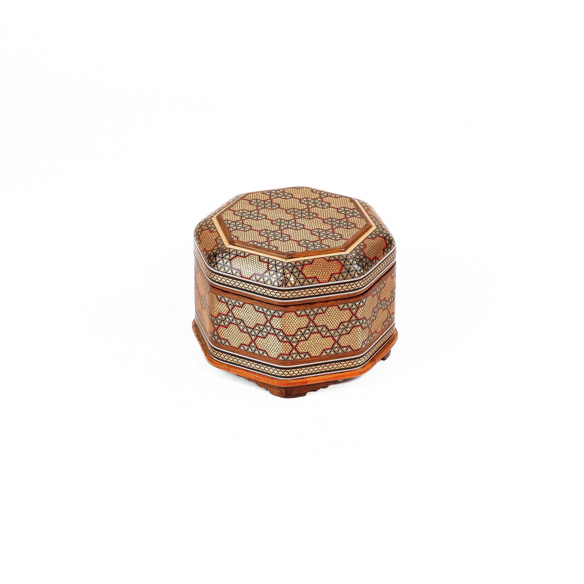 8 - Sided Khatam Box – Full Khatam Design - Meraas Gallery