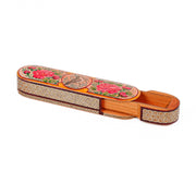 Sliding Pen Case – Inside Khatam with Miniature Painting - 01 - Meraas Gallery