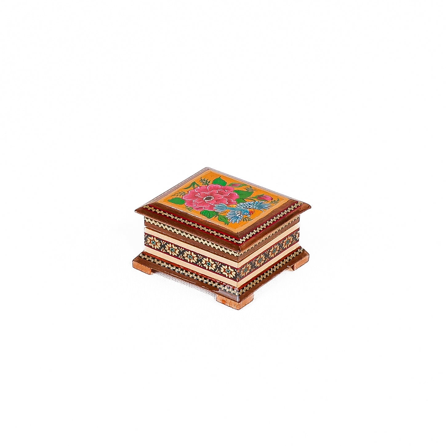 Bordered Coin Box – Miniature Painting - Meraas Gallery