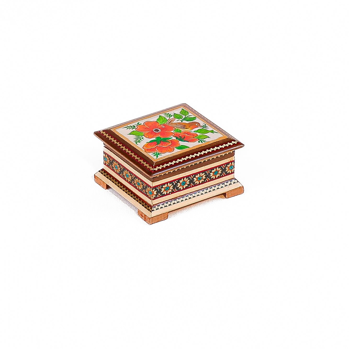 Bordered Coin Box – Miniature Painting - Meraas Gallery
