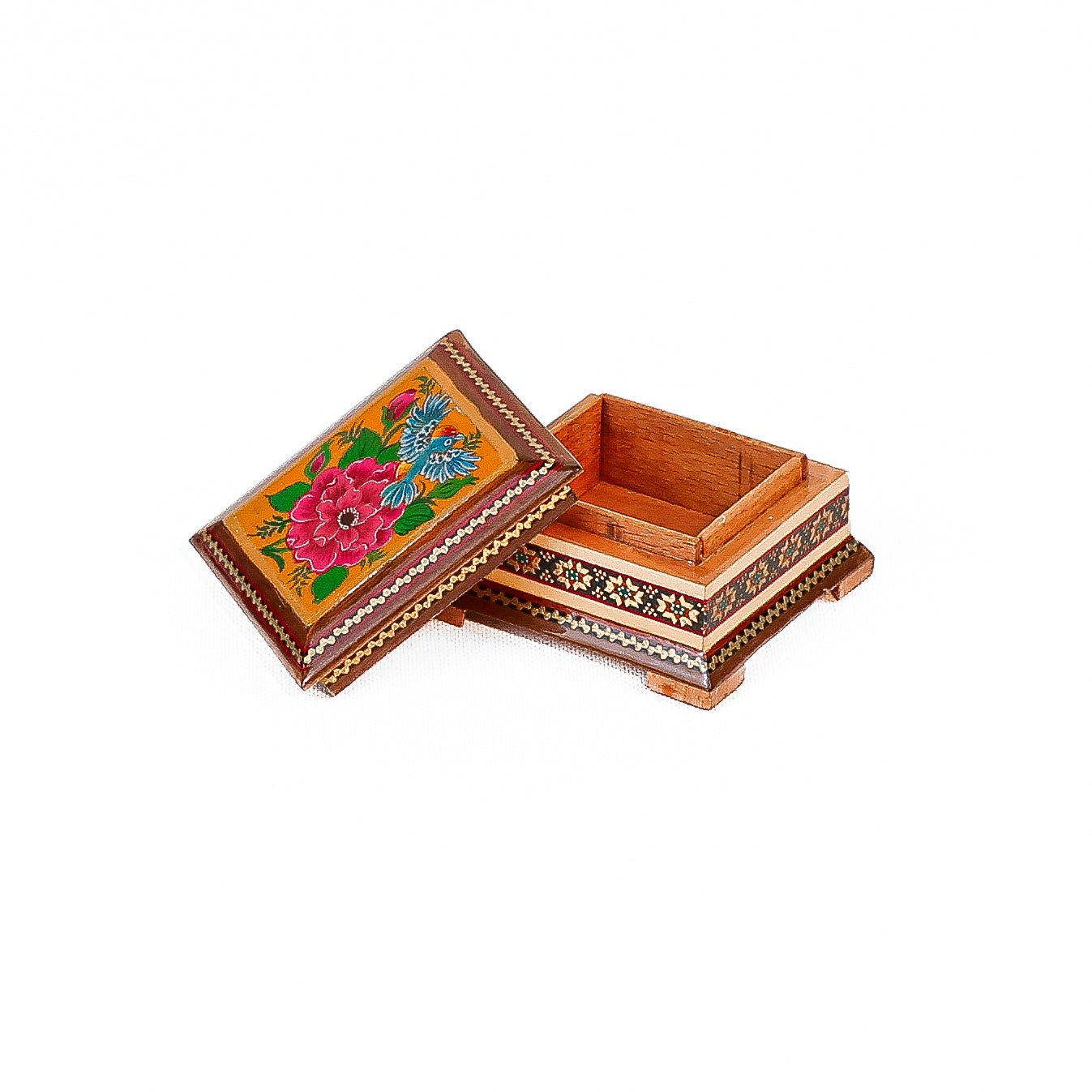 Bordered Coin Box – Miniature Painting - Meraas Gallery