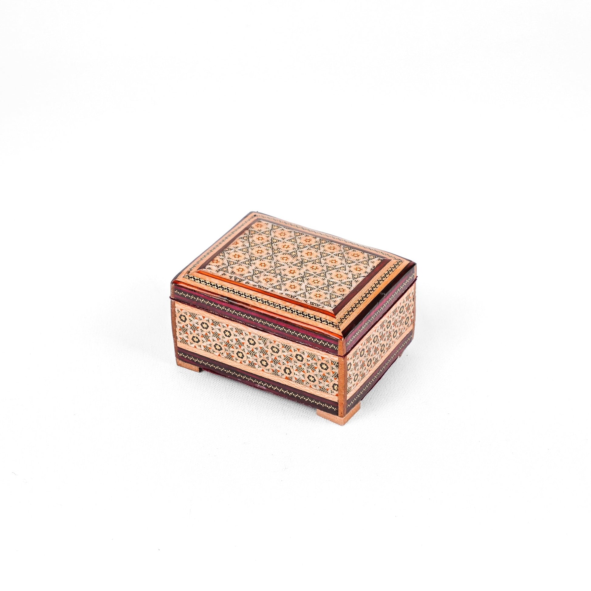 Jewelry Box – Size 8×11 – Snake - Skin Khatam – Inside Velvet - Meraas Gallery