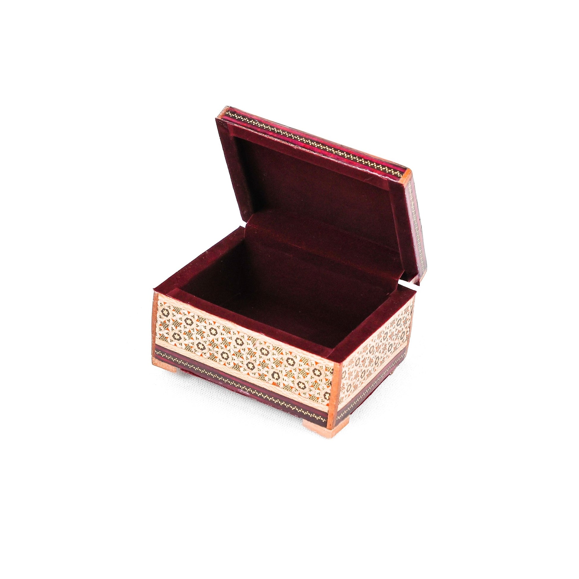Jewelry Box – Size 8×11 – Snake - Skin Khatam – Inside Velvet - Meraas Gallery
