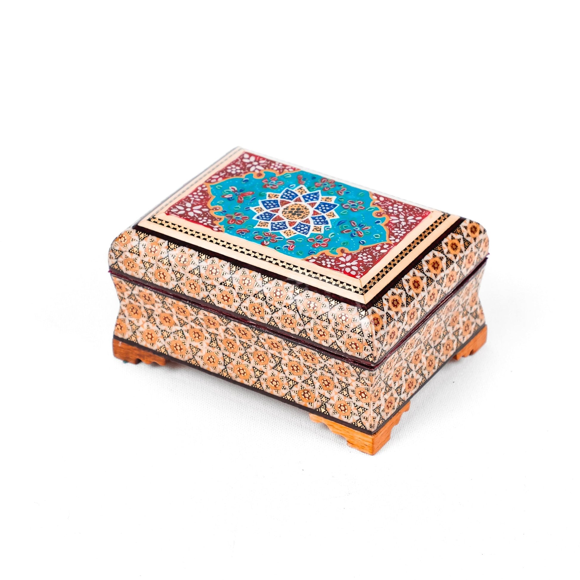 Side - Bowl Box – Inside Khatam Design - Size 2 - Meraas Gallery
