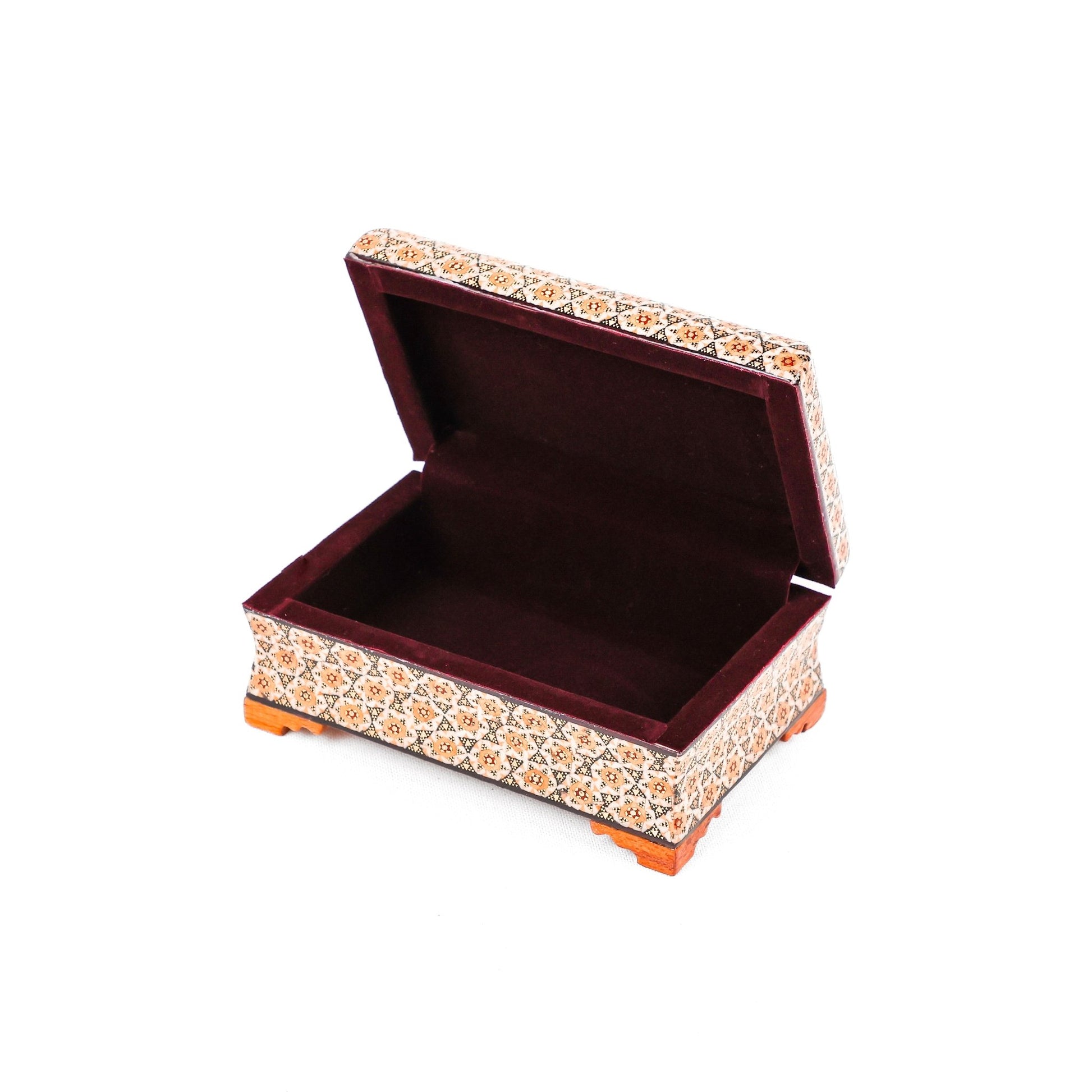 Side - Handle Velvet Box – Size 3 - Meraas Gallery