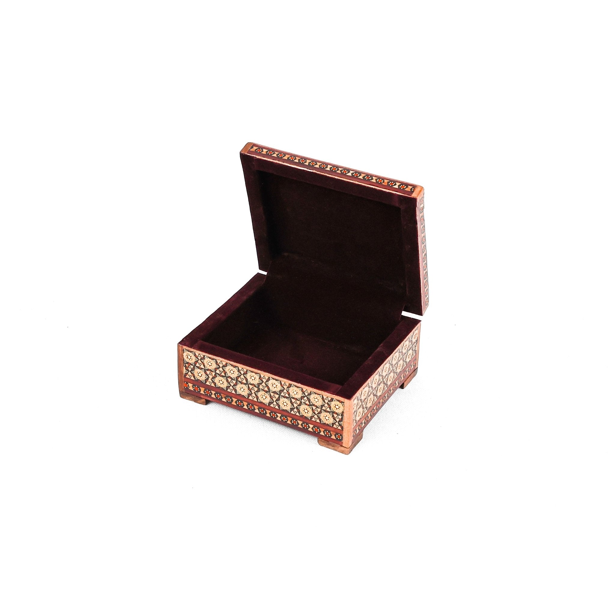 Round - Edge Decorative Box – Seed Pattern – Size 1 - Meraas Gallery