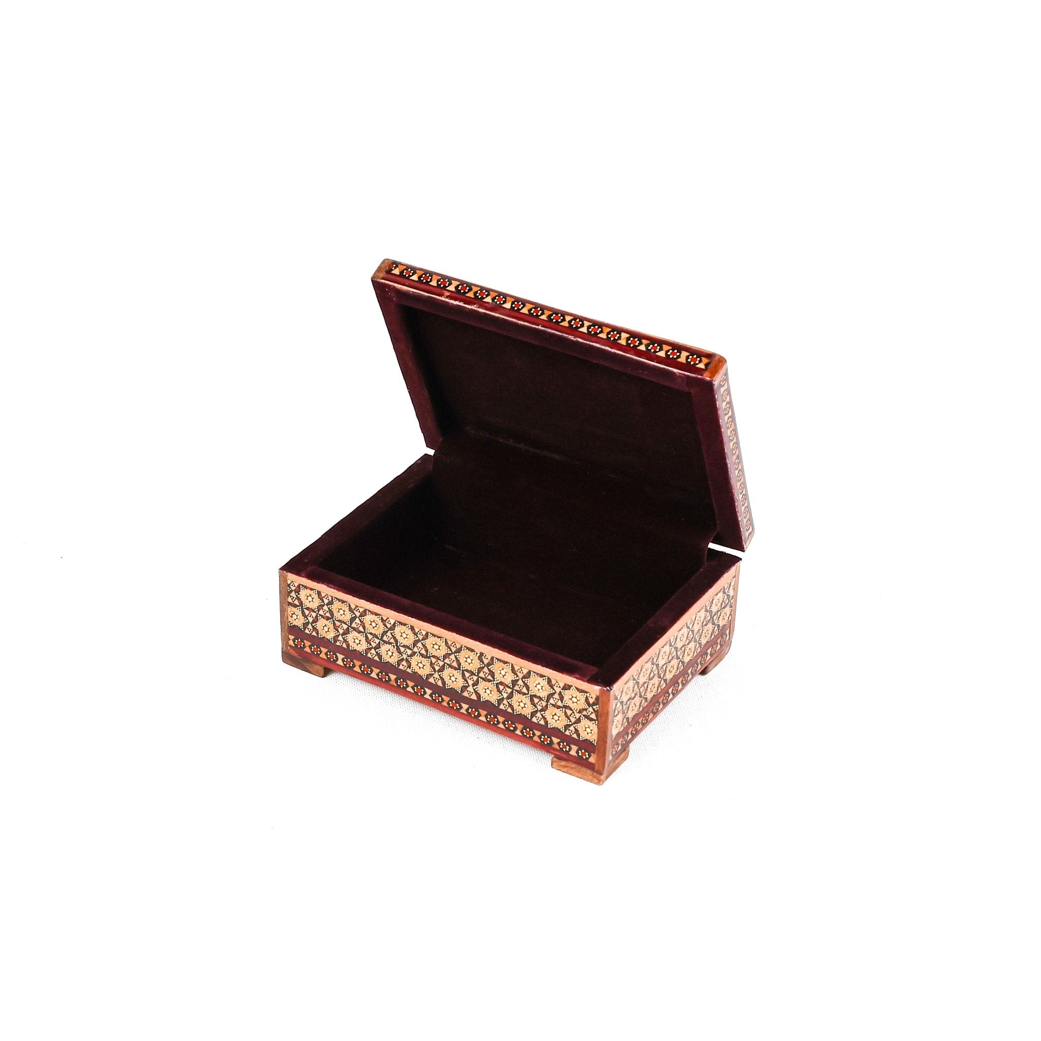 Round - Edge Decorative Box – Seed Pattern – Size 2 - Meraas Gallery