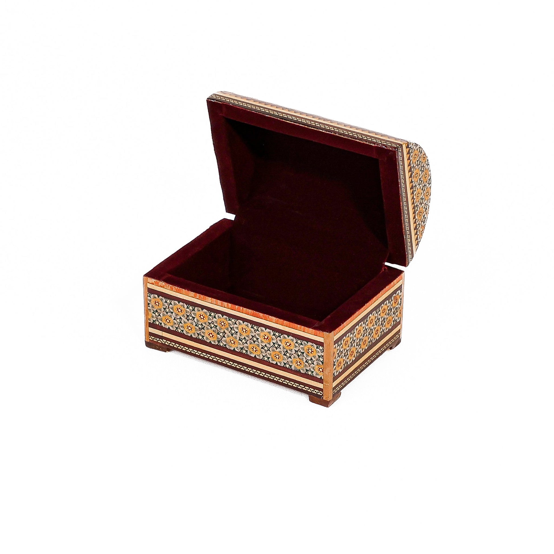 Chest Box – Size 16×11 – Inside Velvet – Khatam Design - Meraas Gallery