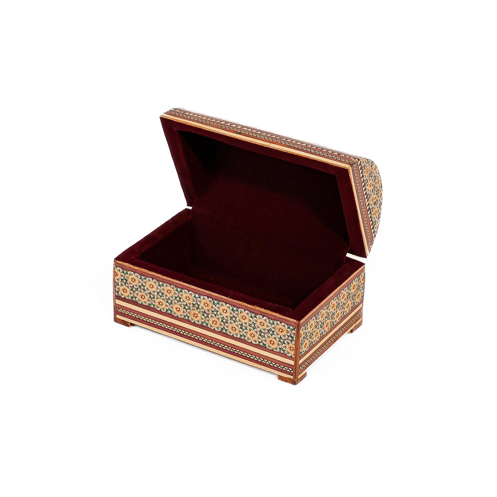 Chest Box – Size 13×20 – Inside Velvet – Khatam Design - Meraas Gallery