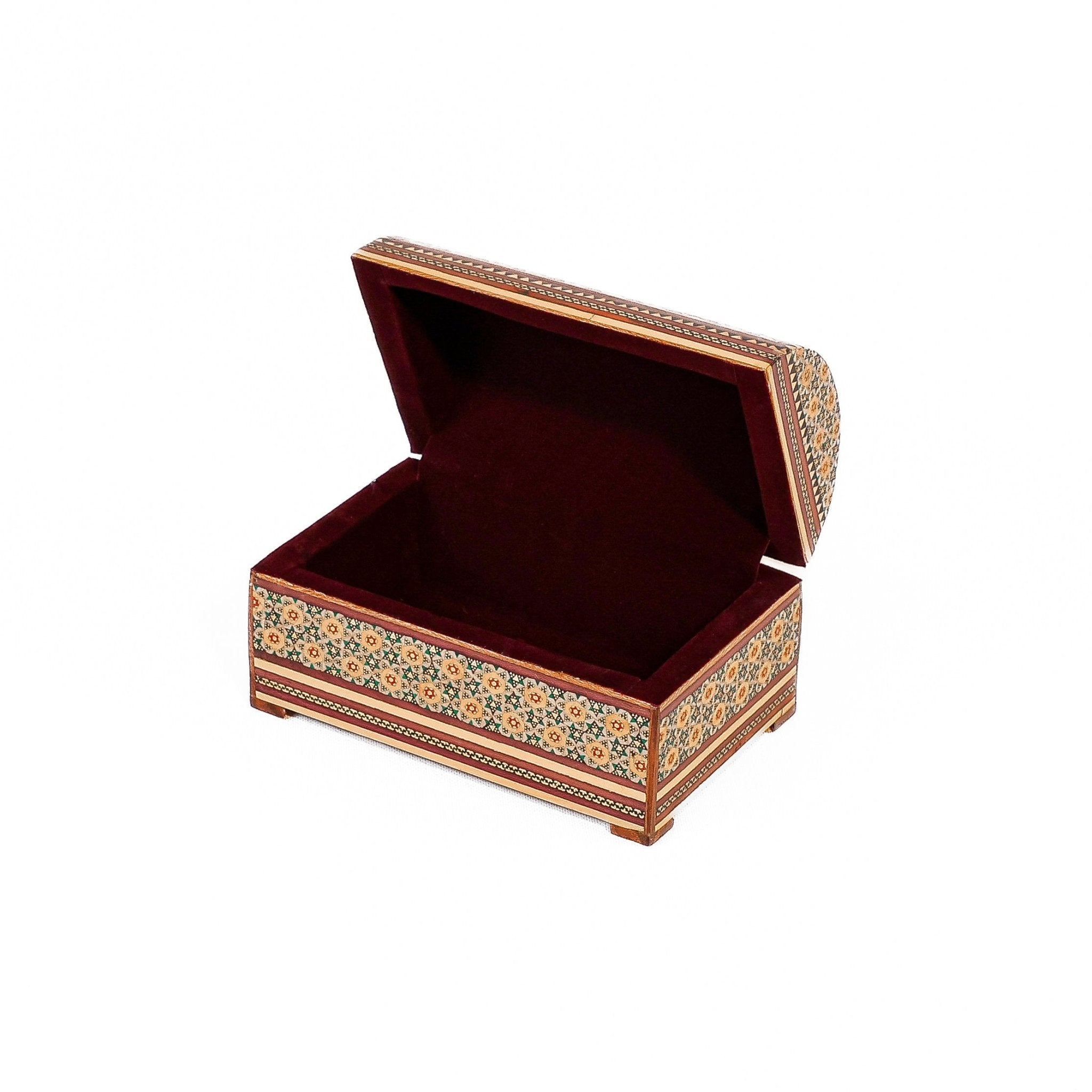 Chest Box – Size 13×20 – Inside Velvet – Khatam Design - Meraas Gallery