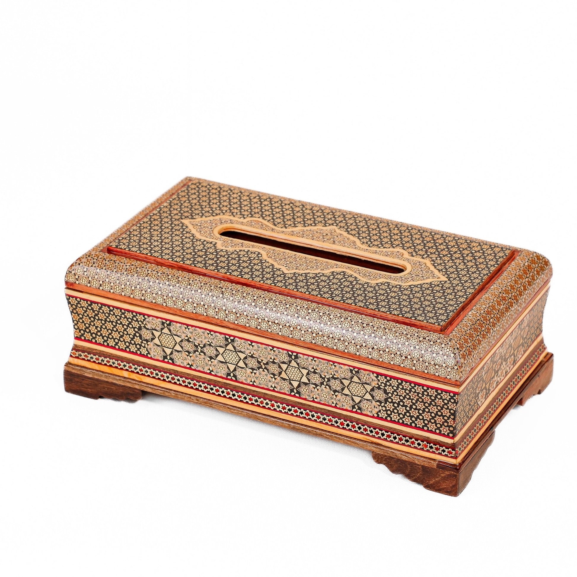 Tissue Box – Cross Model – Full Khatam - Meraas Gallery